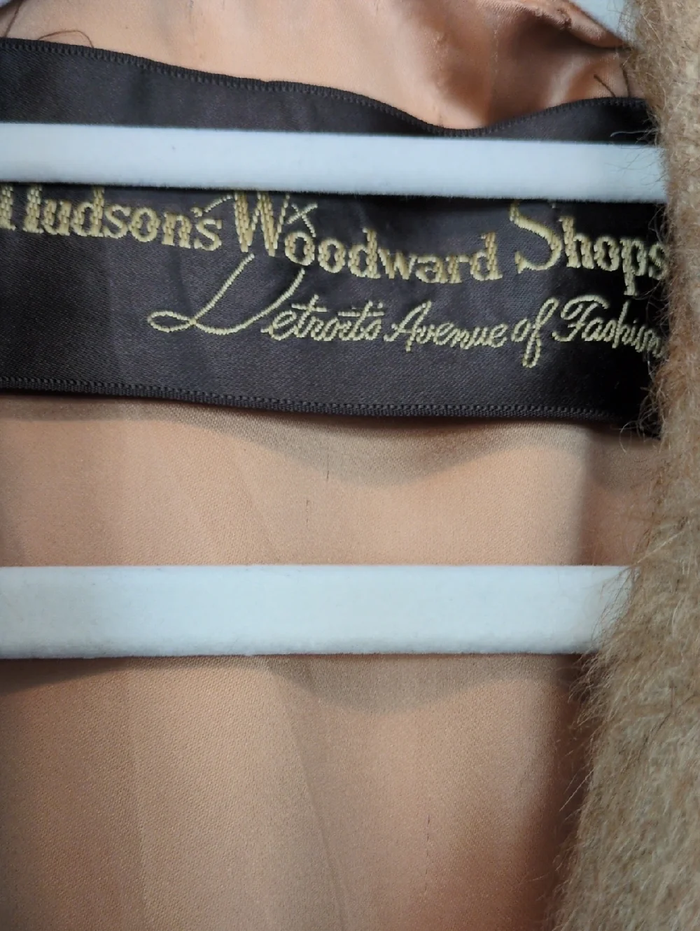 Vintage Women's Long Camel Wool Coat - Tan - Picture 2 of 9